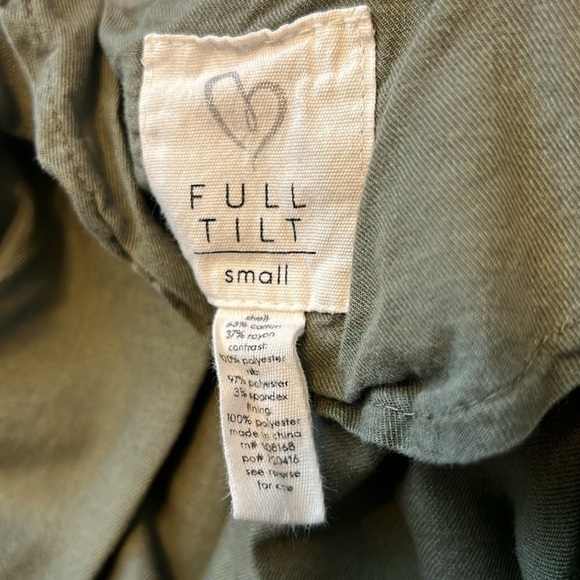 Full Tilt Versatile Cotton & Spandex Layered Hooded Jacket W/Zip Pockets, Sz. S. - Picture 11 of 12